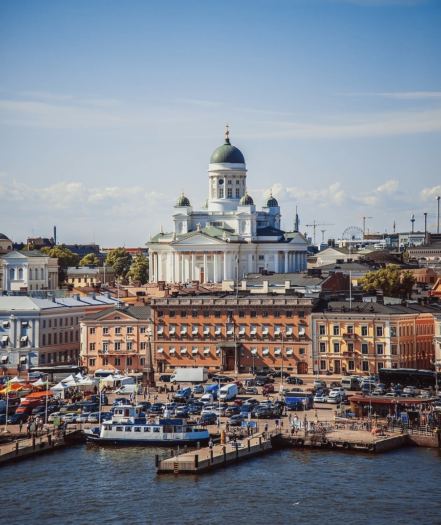 One of the great cities of Europe, Helsinki, Finland.